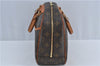 Authentic Louis Vuitton Monogram Trouville Hand Bag Purse M42228 LV J4509
