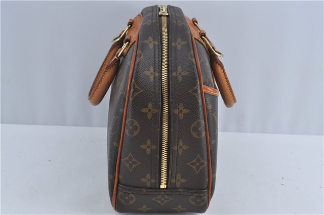 Authentic Louis Vuitton Monogram Trouville Hand Bag Purse M42228 LV J4509