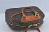 Authentic Louis Vuitton Monogram Trouville Hand Bag Purse M42228 LV J4509