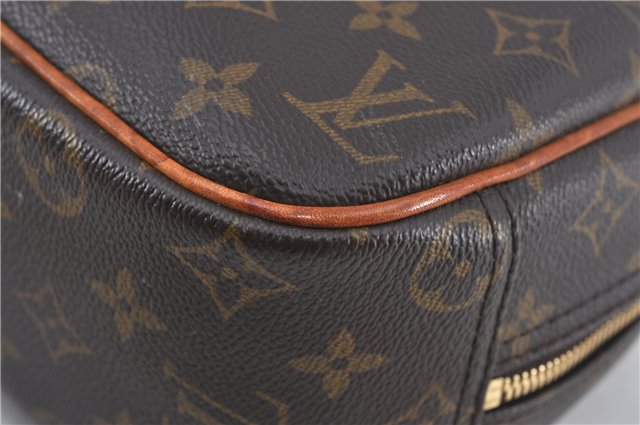 Authentic Louis Vuitton Monogram Trouville Hand Bag Purse M42228 LV J4509