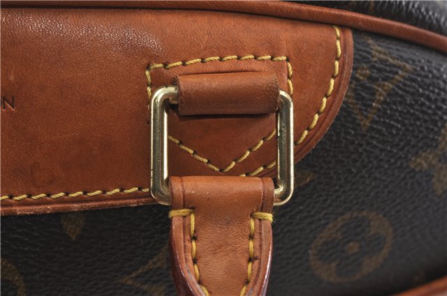 Authentic Louis Vuitton Monogram Trouville Hand Bag Purse M42228 LV J4509