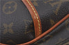 Authentic Louis Vuitton Monogram Trouville Hand Bag Purse M42228 LV J4509