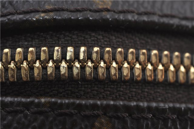 Authentic Louis Vuitton Monogram Trouville Hand Bag Purse M42228 LV J4509