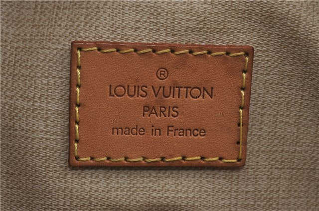 Authentic Louis Vuitton Monogram Trouville Hand Bag Purse M42228 LV J4509