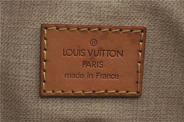 Authentic Louis Vuitton Monogram Trouville Hand Bag Purse M42228 LV J4509