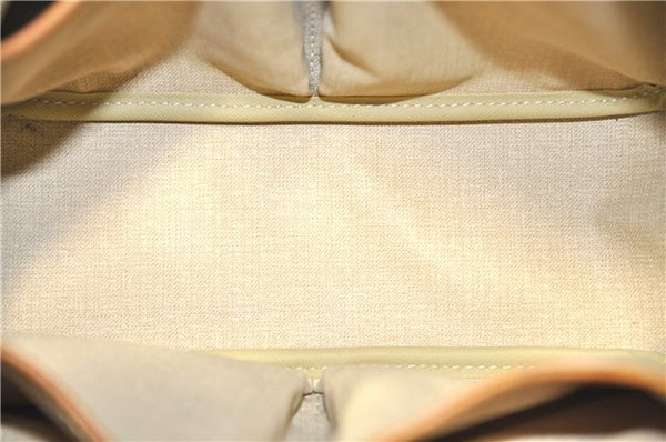 Authentic Louis Vuitton Monogram Trouville Hand Bag Purse M42228 LV J4509