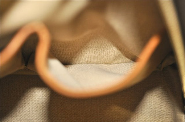 Authentic Louis Vuitton Monogram Trouville Hand Bag Purse M42228 LV J4509