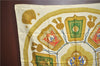 Authentic HERMES Carre 90 Scarf "Poste et Cavalerie" Silk Ivory J4538