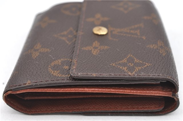 Authentic Louis Vuitton Monogram Portefeuille Elise Wallet M61654 LV J4543
