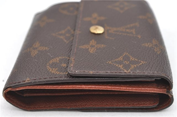 Authentic Louis Vuitton Monogram Portefeuille Elise Wallet M61654 LV J4543