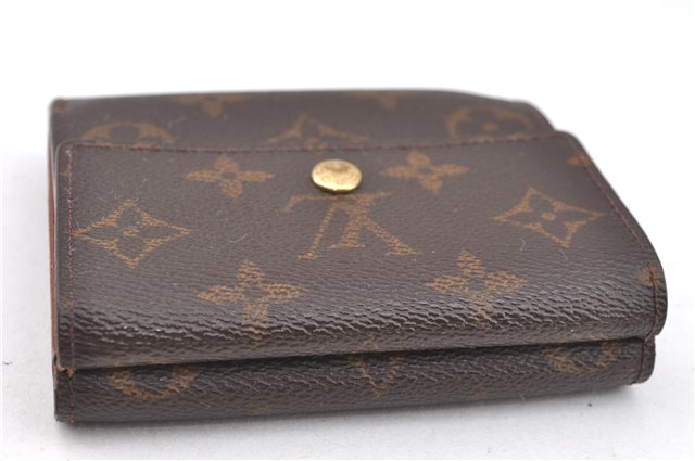Authentic Louis Vuitton Monogram Portefeuille Elise Wallet M61654 LV J4543