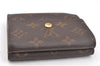 Authentic Louis Vuitton Monogram Portefeuille Elise Wallet M61654 LV J4543