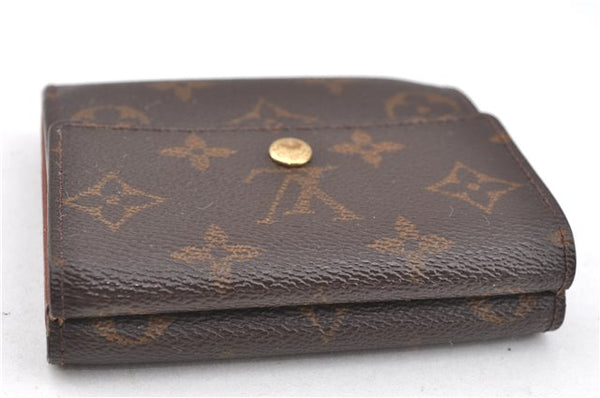Authentic Louis Vuitton Monogram Portefeuille Elise Wallet M61654 LV J4543