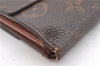 Authentic Louis Vuitton Monogram Portefeuille Elise Wallet M61654 LV J4543