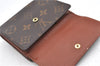 Authentic Louis Vuitton Monogram Portefeuille Elise Wallet M61654 LV J4543