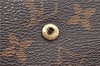 Authentic Louis Vuitton Monogram Portefeuille Elise Wallet M61654 LV J4543
