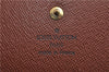 Authentic Louis Vuitton Monogram Portefeuille Elise Wallet M61654 LV J4543