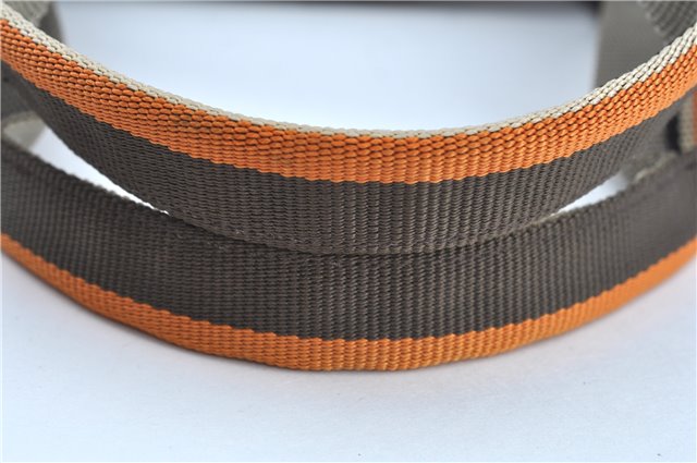 Authentic GUCCI GG Crystal Shoulder Tote Bag PVC Leather 189669 Brown J4550