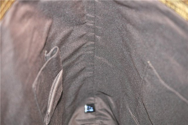 Authentic GUCCI GG Crystal Shoulder Tote Bag PVC Leather 189669 Brown J4550