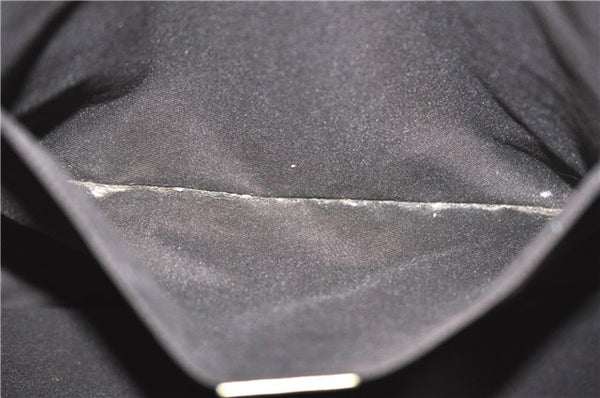 Authentic GUCCI GG Crystal Shoulder Tote Bag PVC Leather 189669 Brown J4550