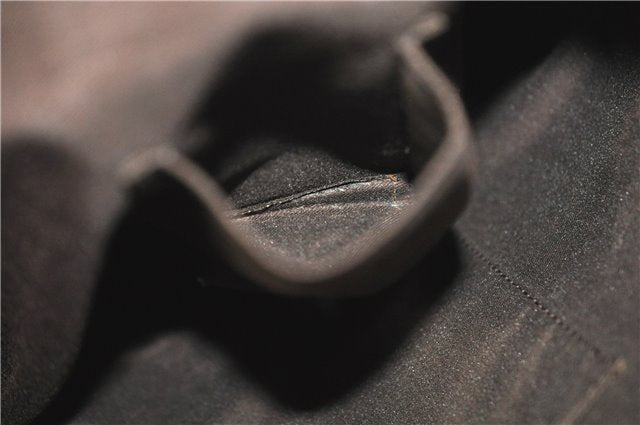 Authentic GUCCI GG Crystal Shoulder Tote Bag PVC Leather 189669 Brown J4550