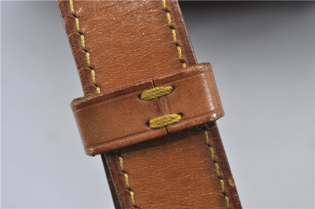 Authentic Louis Vuitton Monogram Saumur 35 Shoulder Cross Bag M42254 LV J4567