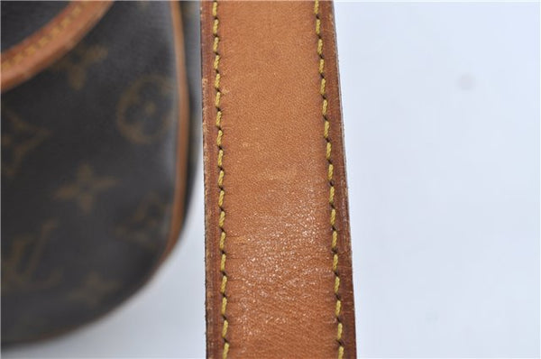 Authentic Louis Vuitton Monogram Saumur 35 Shoulder Cross Bag M42254 LV J4567