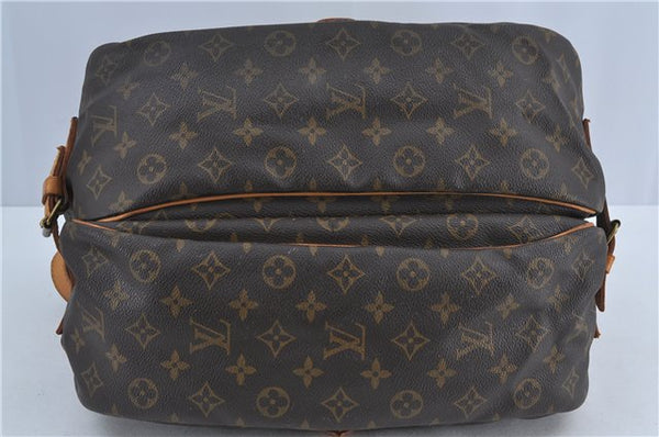 Authentic Louis Vuitton Monogram Saumur 35 Shoulder Cross Bag M42254 LV J4567