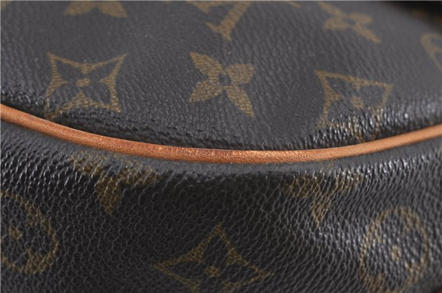Authentic Louis Vuitton Monogram Saumur 35 Shoulder Cross Bag M42254 LV J4567