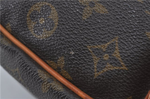 Authentic Louis Vuitton Monogram Saumur 35 Shoulder Cross Bag M42254 LV J4567