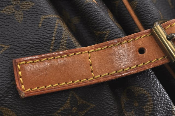 Authentic Louis Vuitton Monogram Saumur 35 Shoulder Cross Bag M42254 LV J4567
