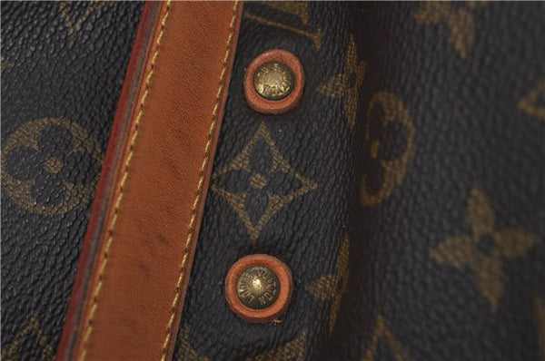 Authentic Louis Vuitton Monogram Saumur 35 Shoulder Cross Bag M42254 LV J4567