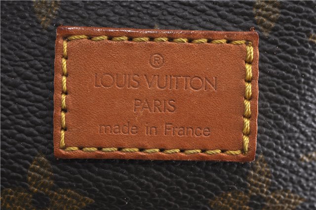Authentic Louis Vuitton Monogram Saumur 35 Shoulder Cross Bag M42254 LV J4567