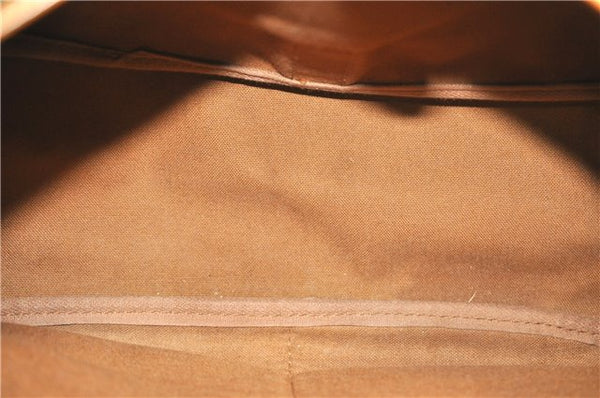 Authentic Louis Vuitton Monogram Saumur 35 Shoulder Cross Bag M42254 LV J4567