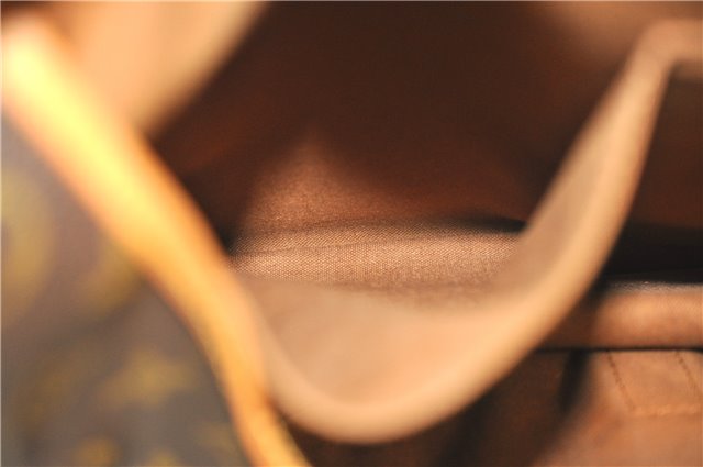 Authentic Louis Vuitton Monogram Saumur 35 Shoulder Cross Bag M42254 LV J4567