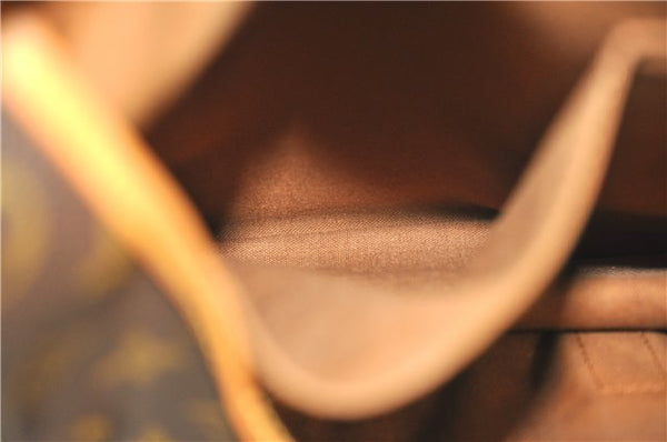 Authentic Louis Vuitton Monogram Saumur 35 Shoulder Cross Bag M42254 LV J4567