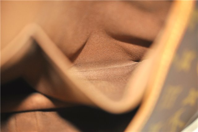 Authentic Louis Vuitton Monogram Saumur 35 Shoulder Cross Bag M42254 LV J4567