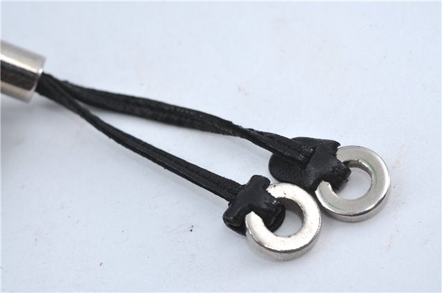 Authentic JIMMY CHOO Star Studs Leather Clutch Bag Purse Black J4571