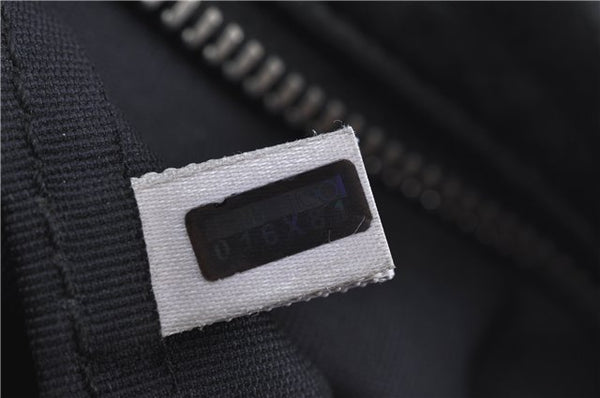 Authentic JIMMY CHOO Star Studs Leather Clutch Bag Purse Black J4571