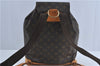 Authentic Louis Vuitton Monogram Montsouris GM Backpack M51135 LV J4573