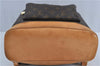 Authentic Louis Vuitton Monogram Montsouris GM Backpack M51135 LV J4573