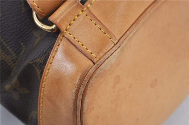 Authentic Louis Vuitton Monogram Montsouris GM Backpack M51135 LV J4573