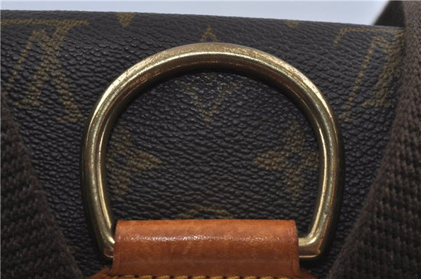 Authentic Louis Vuitton Monogram Montsouris GM Backpack M51135 LV J4573