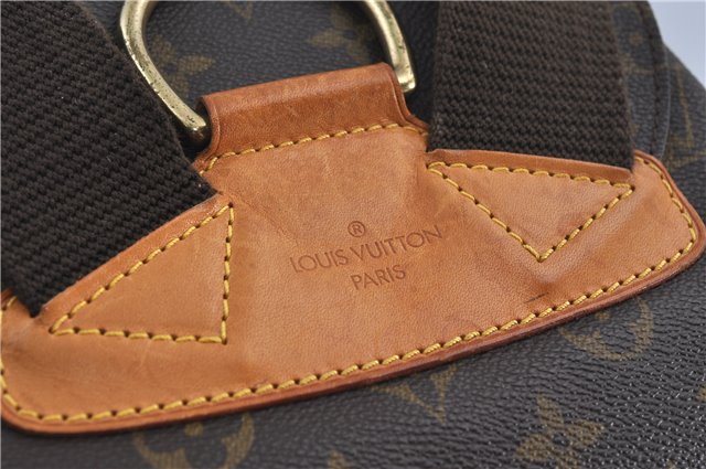 Authentic Louis Vuitton Monogram Montsouris GM Backpack M51135 LV J4573