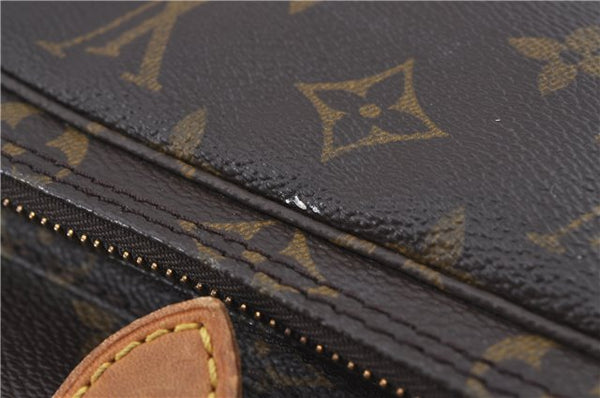 Authentic Louis Vuitton Monogram Montsouris GM Backpack M51135 LV J4573