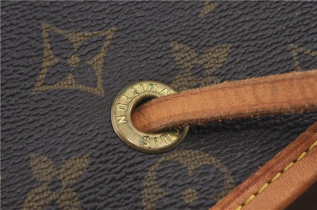 Authentic Louis Vuitton Monogram Montsouris GM Backpack M51135 LV J4573