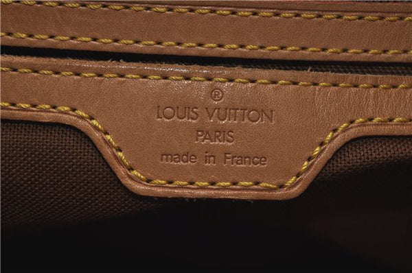 Authentic Louis Vuitton Monogram Montsouris GM Backpack M51135 LV J4573