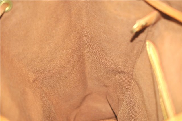 Authentic Louis Vuitton Monogram Montsouris GM Backpack M51135 LV J4573