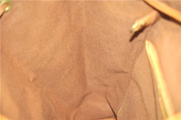 Authentic Louis Vuitton Monogram Montsouris GM Backpack M51135 LV J4573