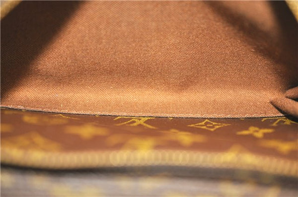 Authentic Louis Vuitton Monogram Montsouris GM Backpack M51135 LV J4573